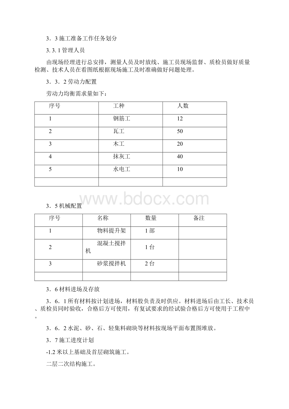 框架工程二次结构砌筑施工方案LWord文档下载推荐.docx_第3页