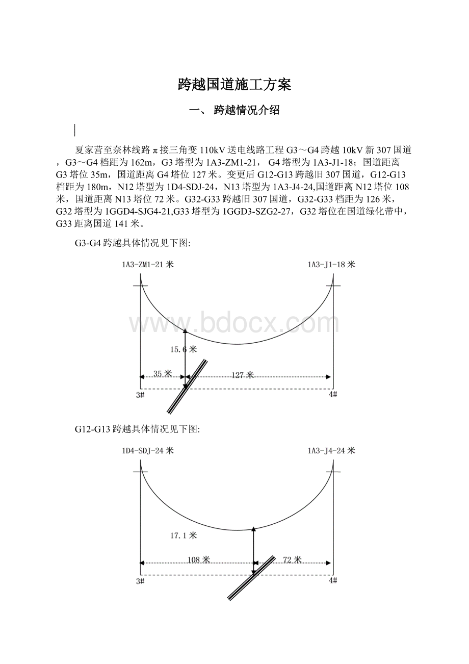 跨越国道施工方案.docx_第1页