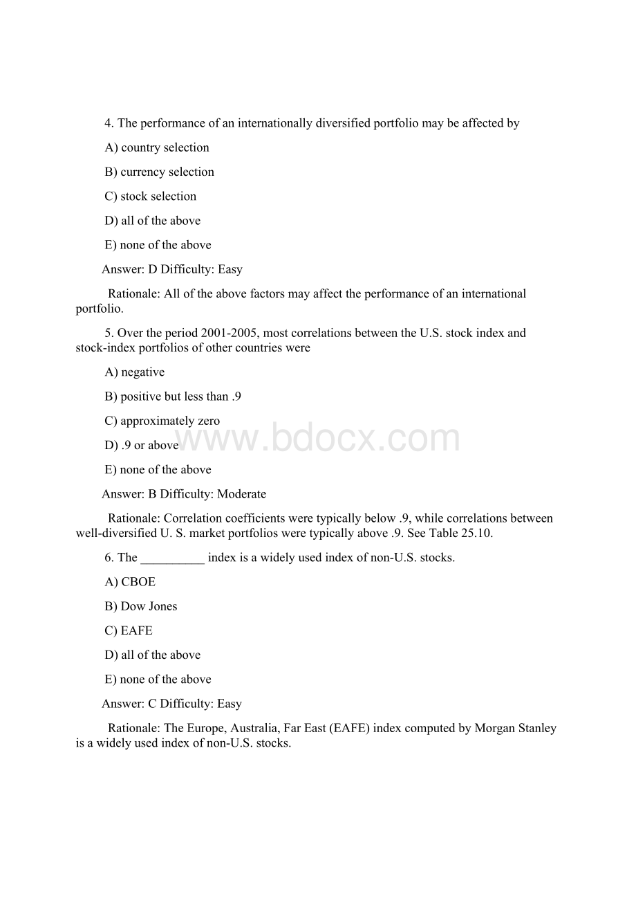 投资学第7版test bank答案5Word格式.docx_第2页