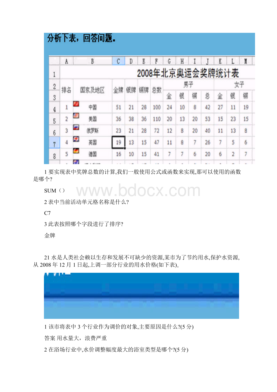 高中会考信息分析题Word文档下载推荐.docx_第2页