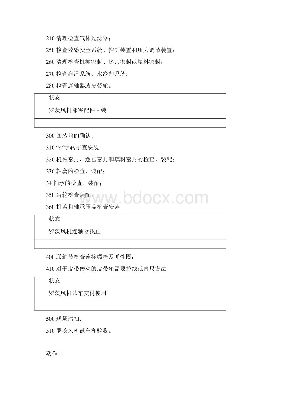 罗茨风机检修作业规程DOC.docx_第3页