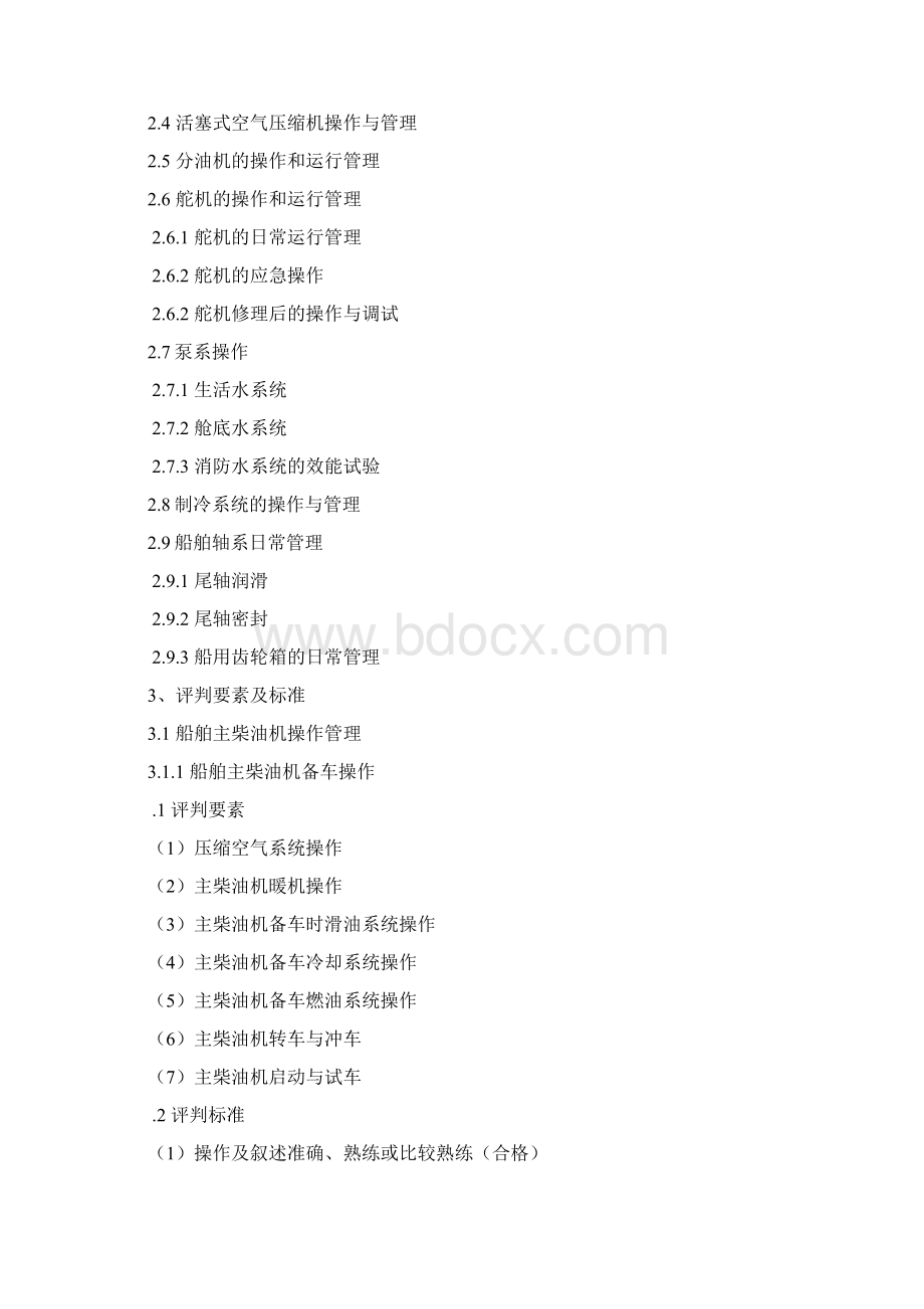 内河船舶船员轮机专业实际操作考试规范.docx_第2页