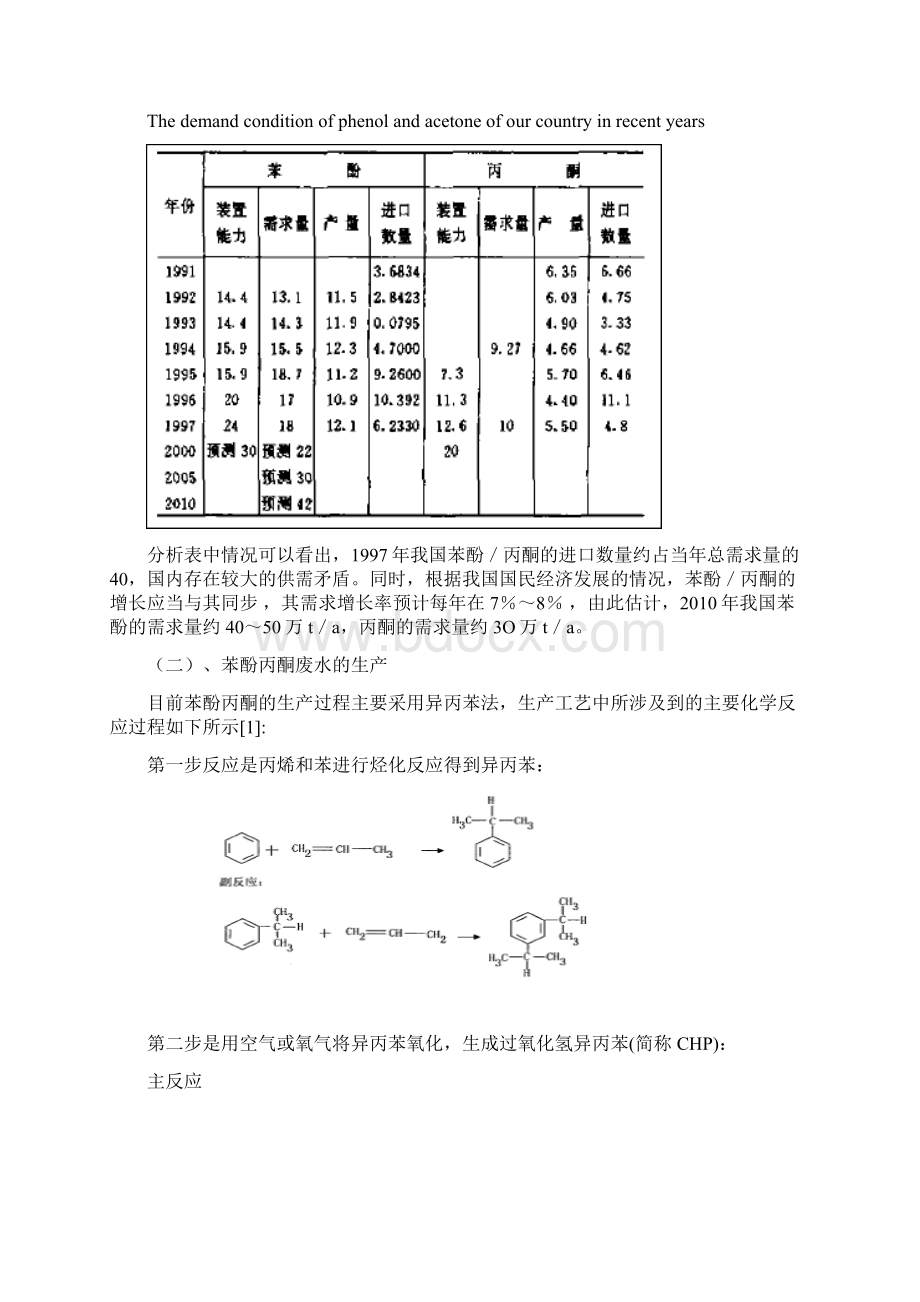 苯酚丙酮生产废水处理工艺初探.docx_第3页