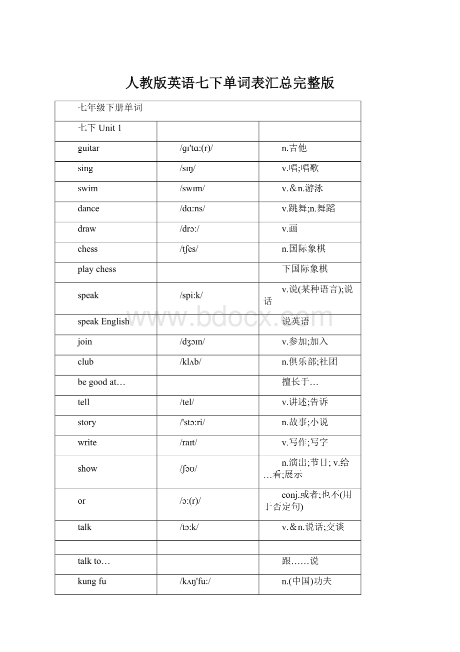 人教版英语七下单词表汇总完整版.docx_第1页