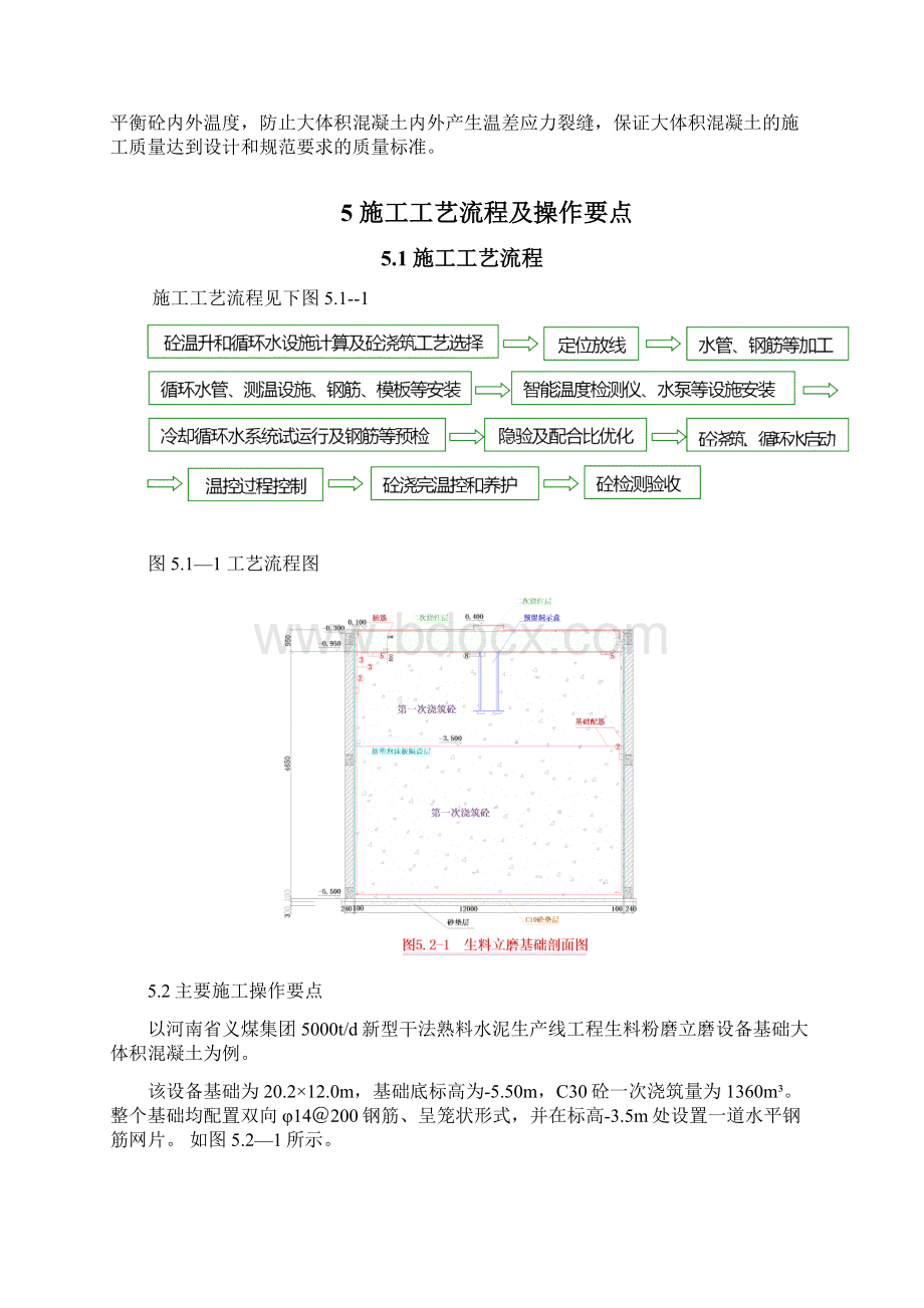 大体积混凝土循环水降温施工工法.docx_第3页