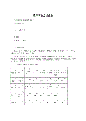 经济活动分析报告.docx