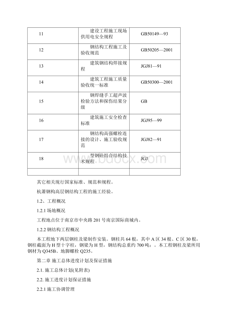 南京国际商城施工组织设计最终版文档格式.docx_第2页