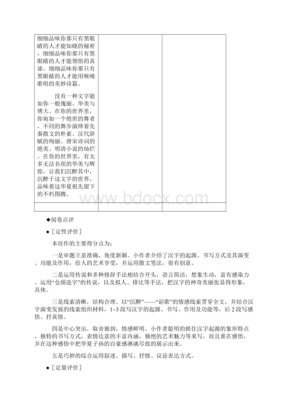 贵阳市中考满分高分升格作文点评稿Word文档格式.docx_第3页