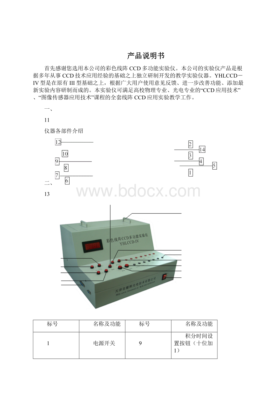 最新彩色线阵CCD实验指导手册.docx_第2页