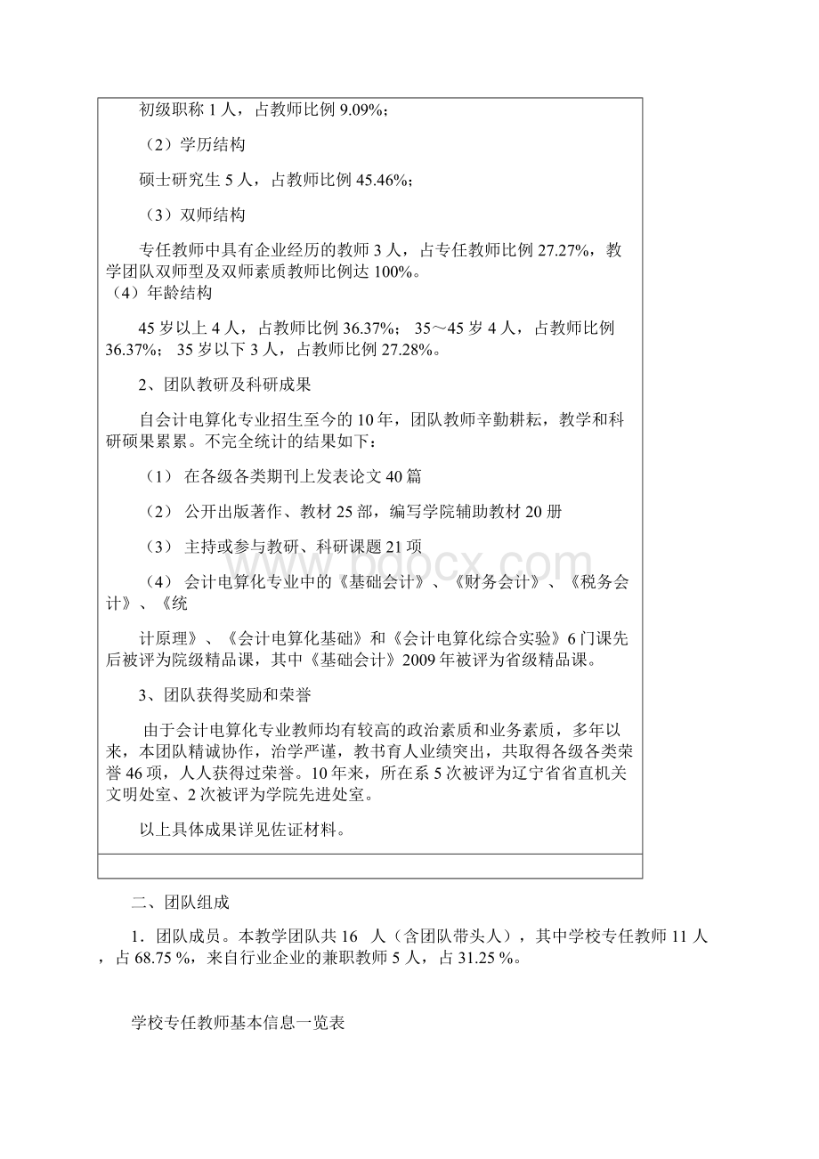 省级教学团队推荐表Word格式.docx_第3页