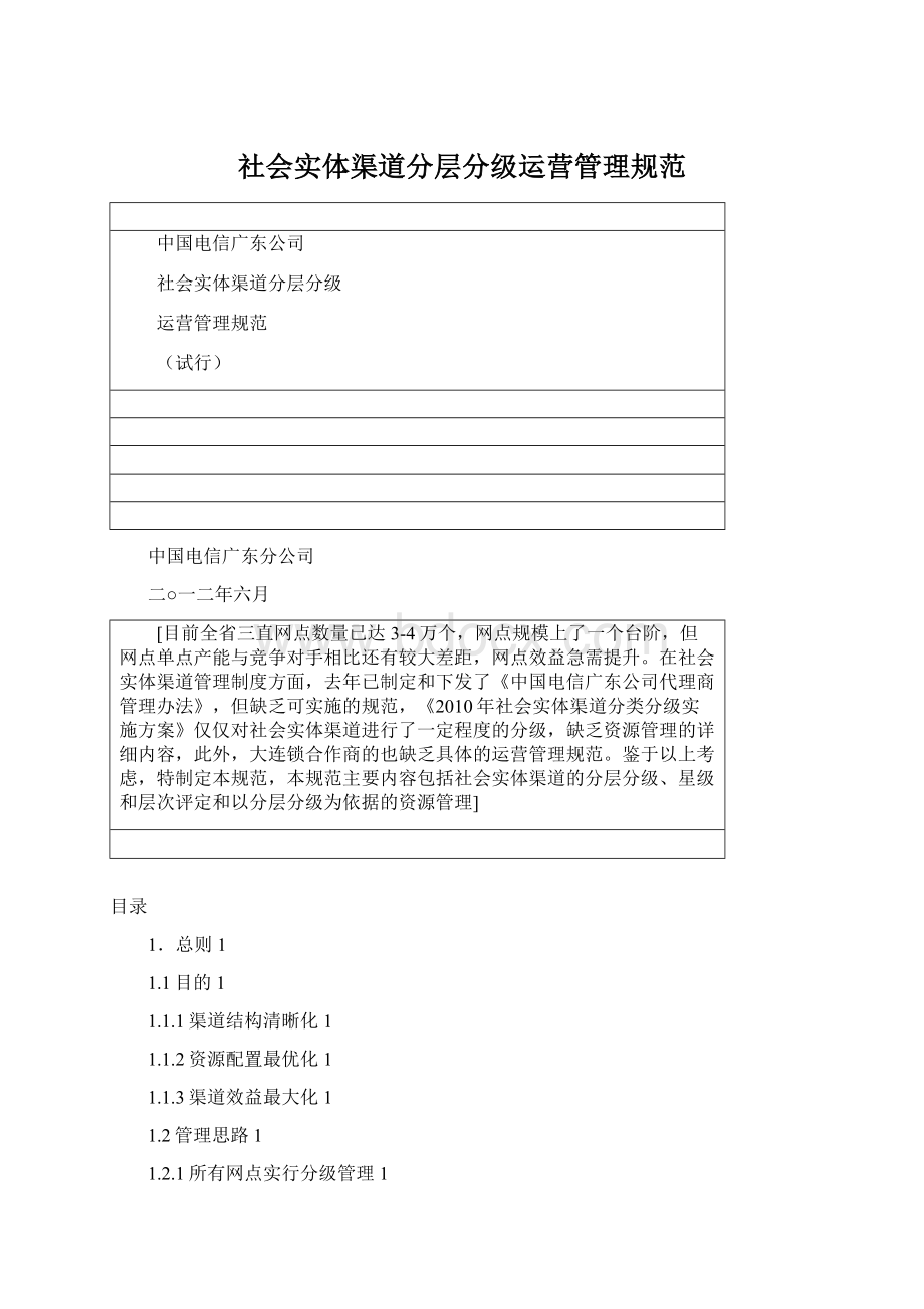 社会实体渠道分层分级运营管理规范.docx_第1页