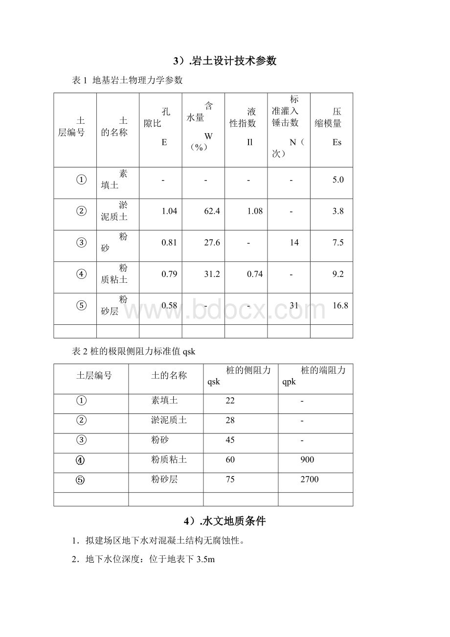 预制桩基础课程设计副本Word文件下载.docx_第2页