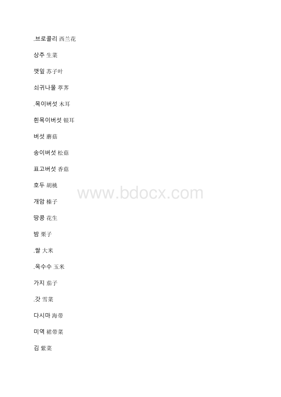 韩国蔬菜水果常用名字.docx_第3页