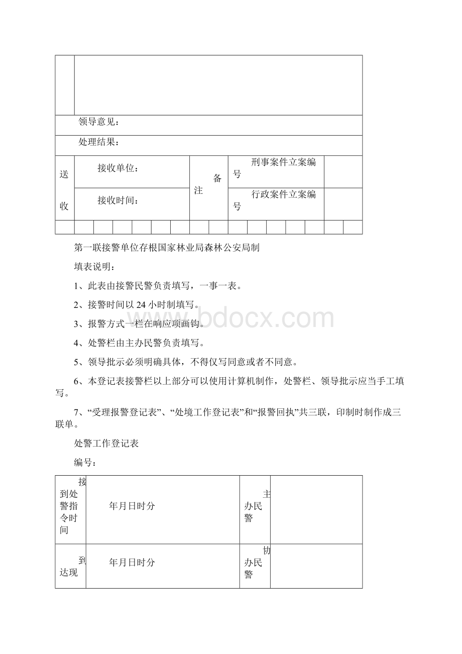 森林公安派出所台帐全套表格.docx_第2页