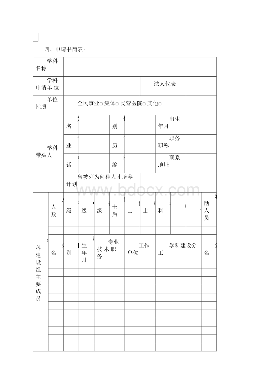 慈溪市医学重点学科建设申请书.docx_第2页