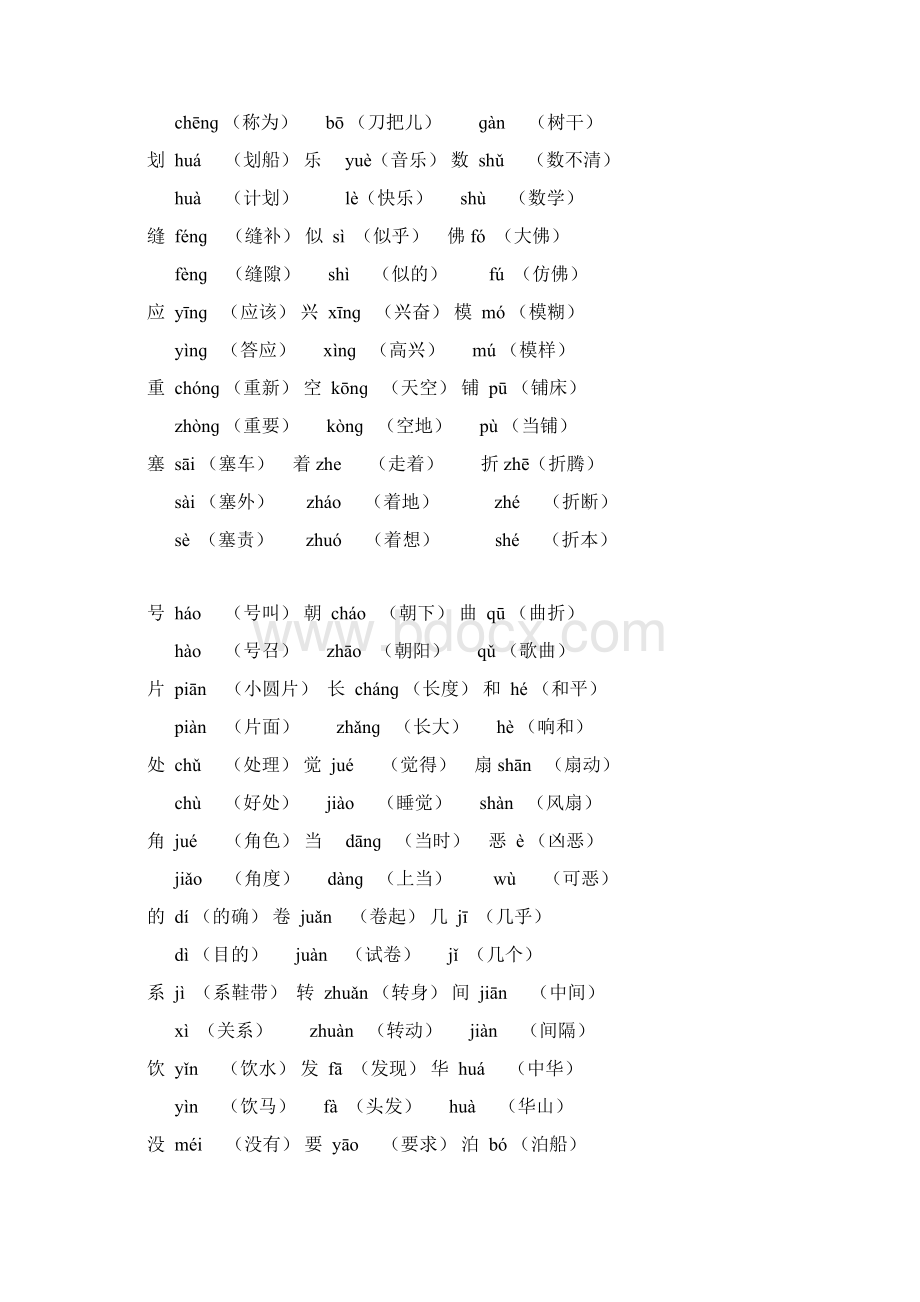 部编版语文四年级下册期末归类复习资料优品.docx_第2页