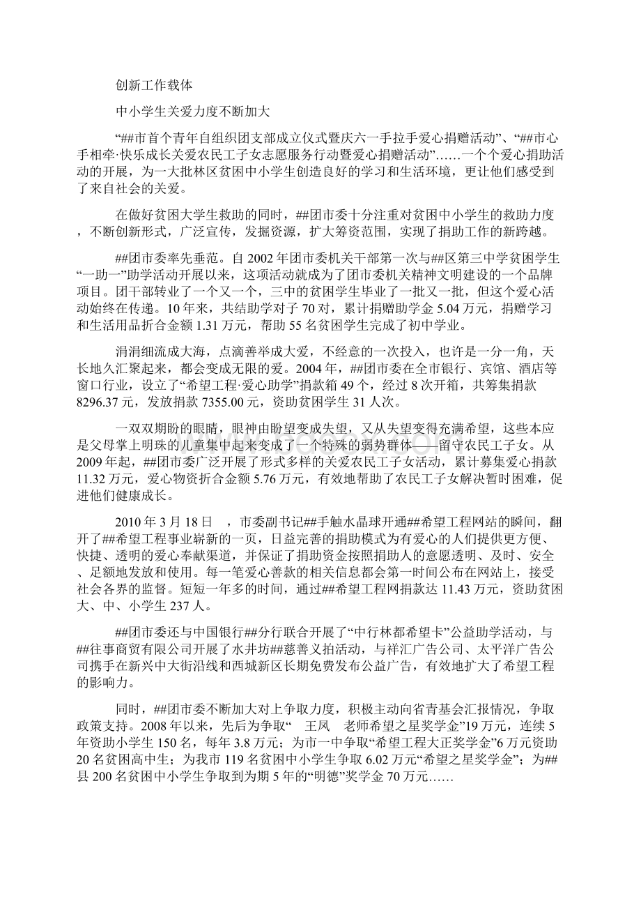 团委工作总结希望工程圆梦行动项目实施纪实.docx_第3页