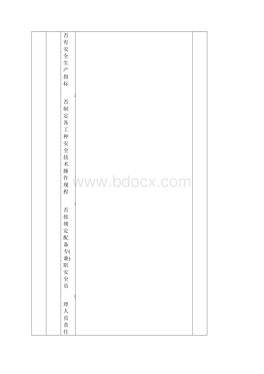 建筑施工现场安全检查表Word文档下载推荐.docx_第2页