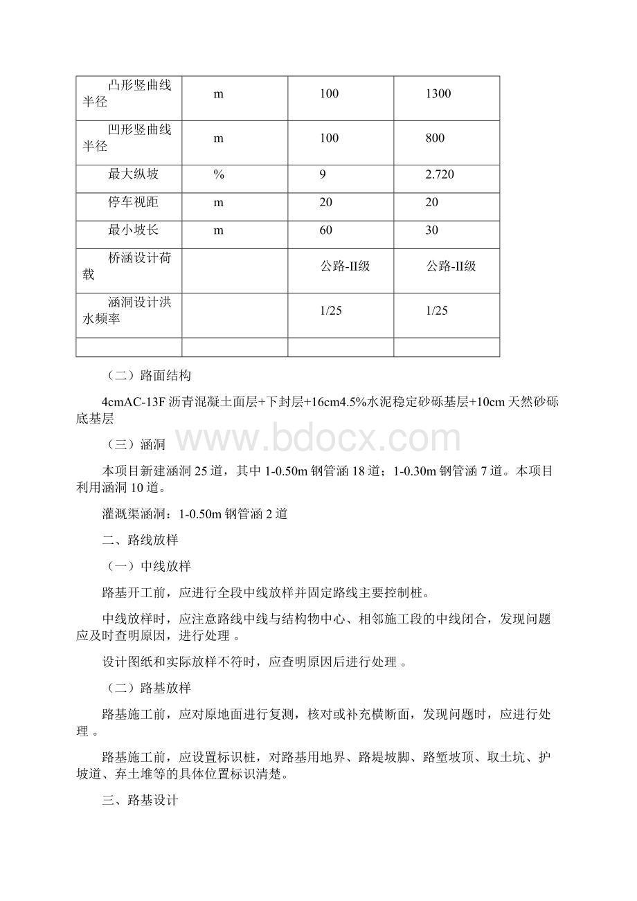 巩留六标路基单位工程开工报告文档格式.docx_第2页