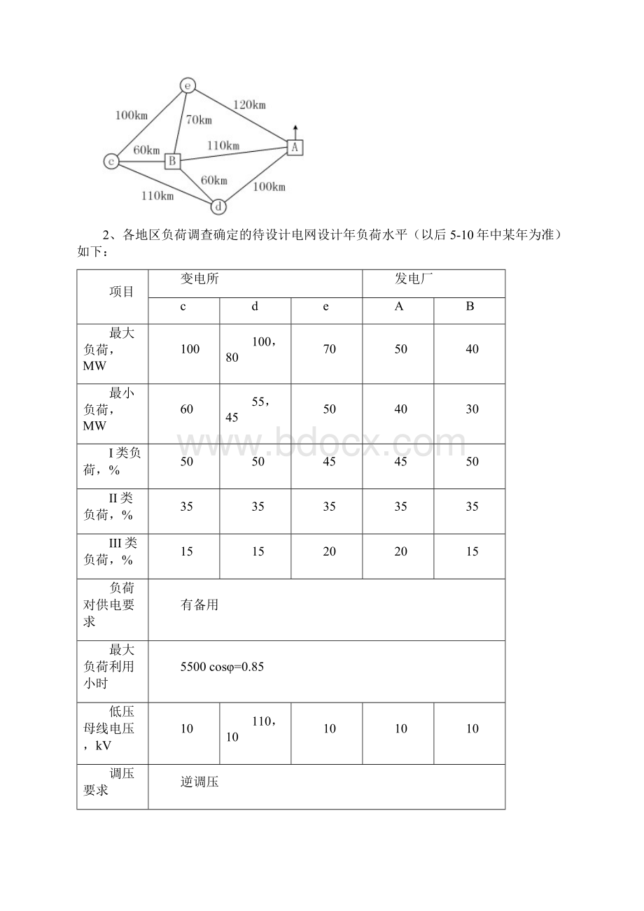 电力系统设计任务书12部分.docx_第3页