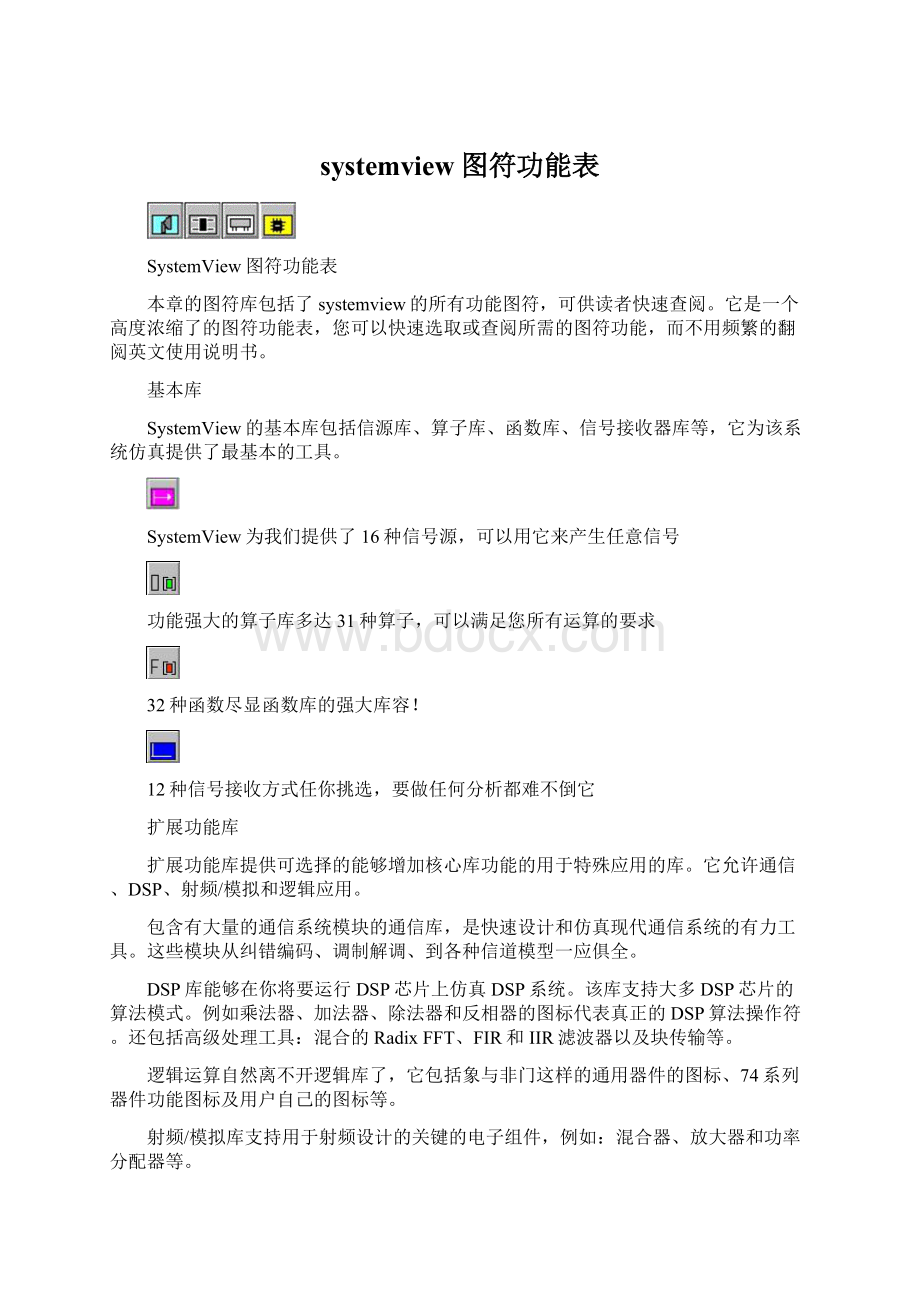 systemview图符功能表.docx