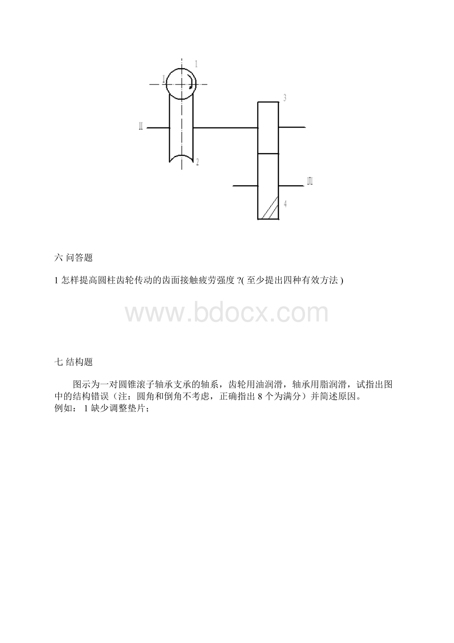 精品课程题目机械设计要点Word文档格式.docx_第2页