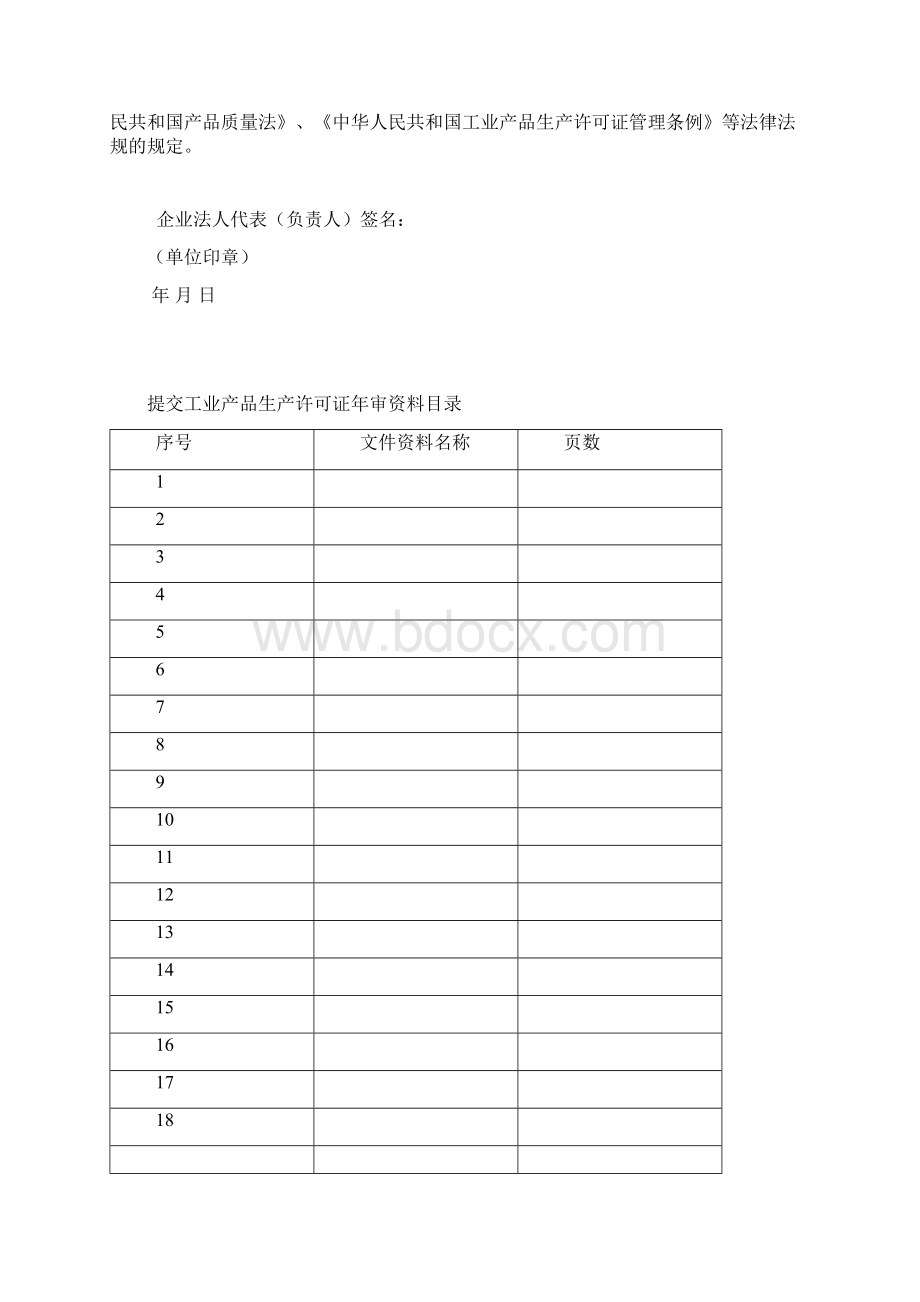 工业产品生产许可证获证企业年度自查报告.docx_第2页