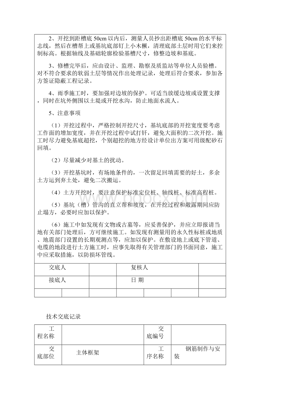 土建各分项工程技术交底大全综合版讲诉.docx_第2页