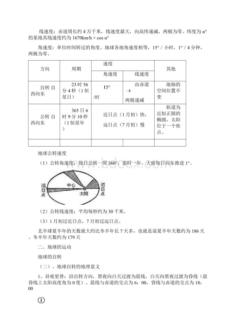 地球运动专题txt111Word格式文档下载.docx_第3页