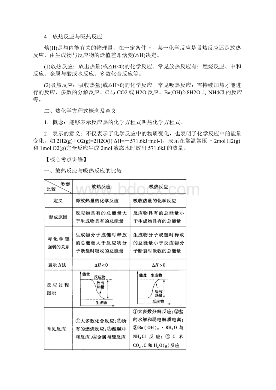 高考化学 艺体生百日冲刺 专题六 化学反应与能量讲练.docx_第2页