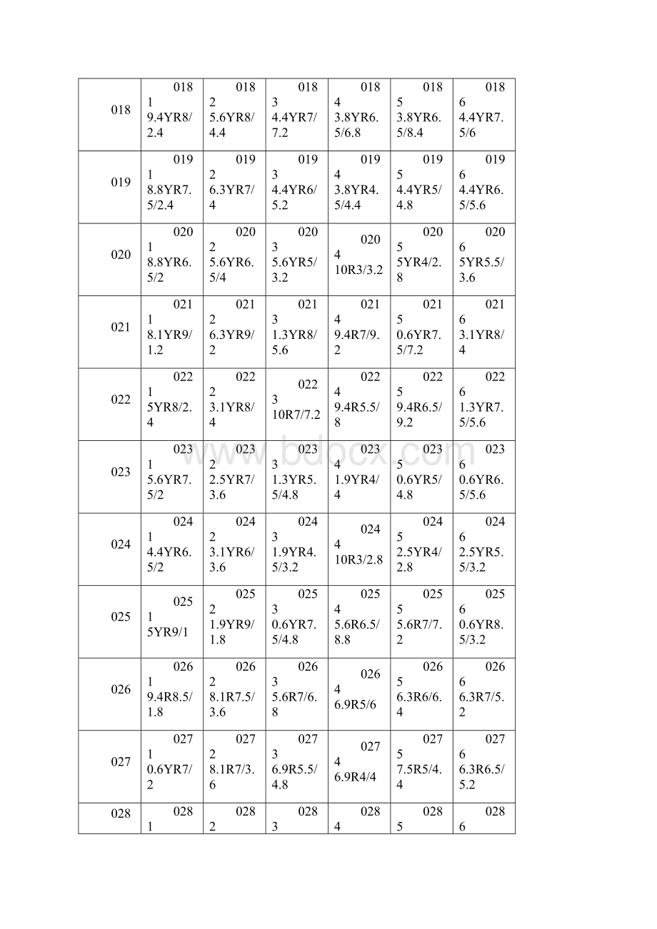 中国建筑色卡编号.docx_第3页