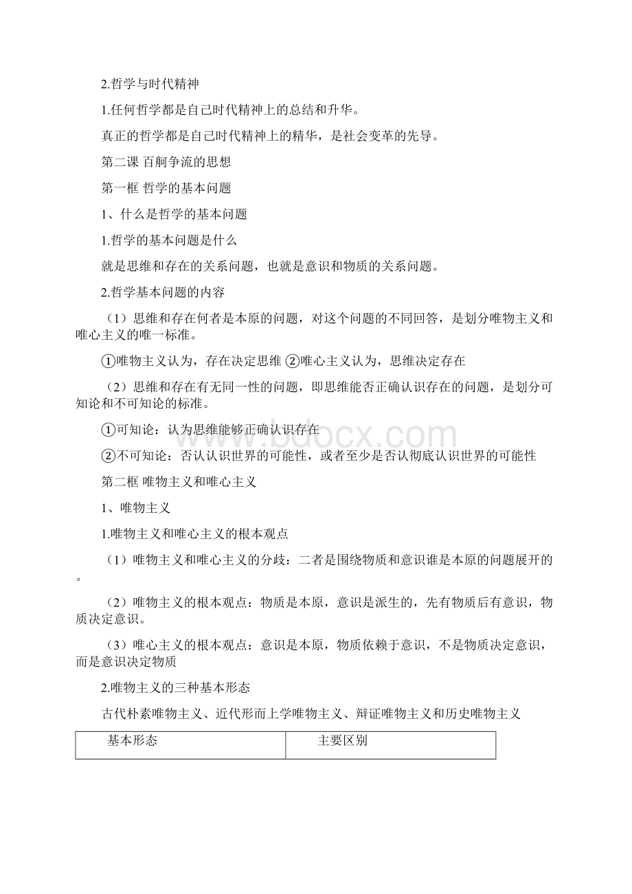 高中政治必修四笔记生活与哲学.docx_第3页