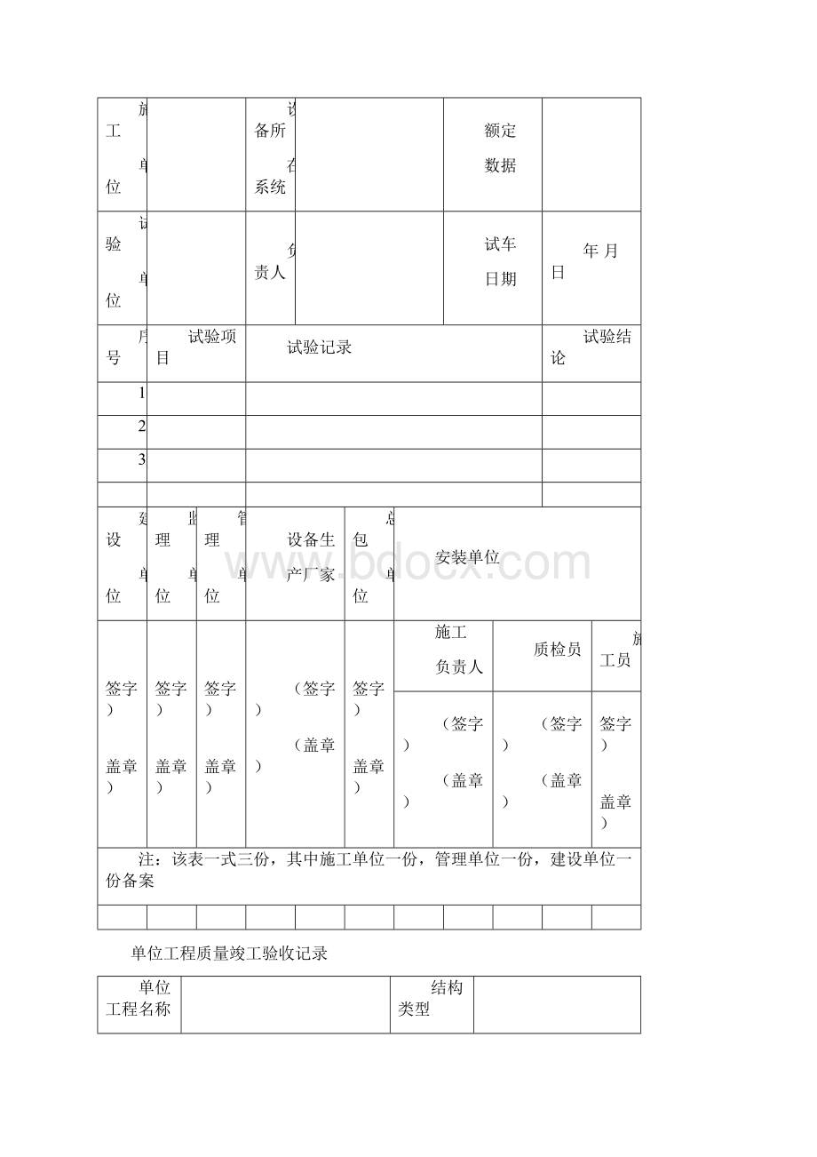 城市污水处理厂全套表格.docx_第3页