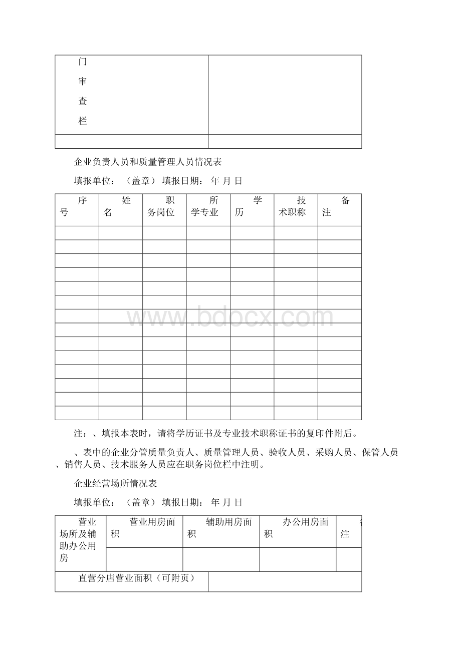 兽药GSP检查验收申请表Word文件下载.docx_第3页