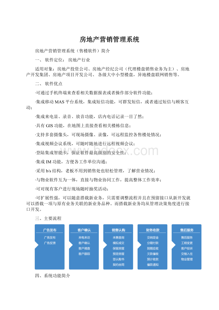 房地产营销管理系统.docx_第1页