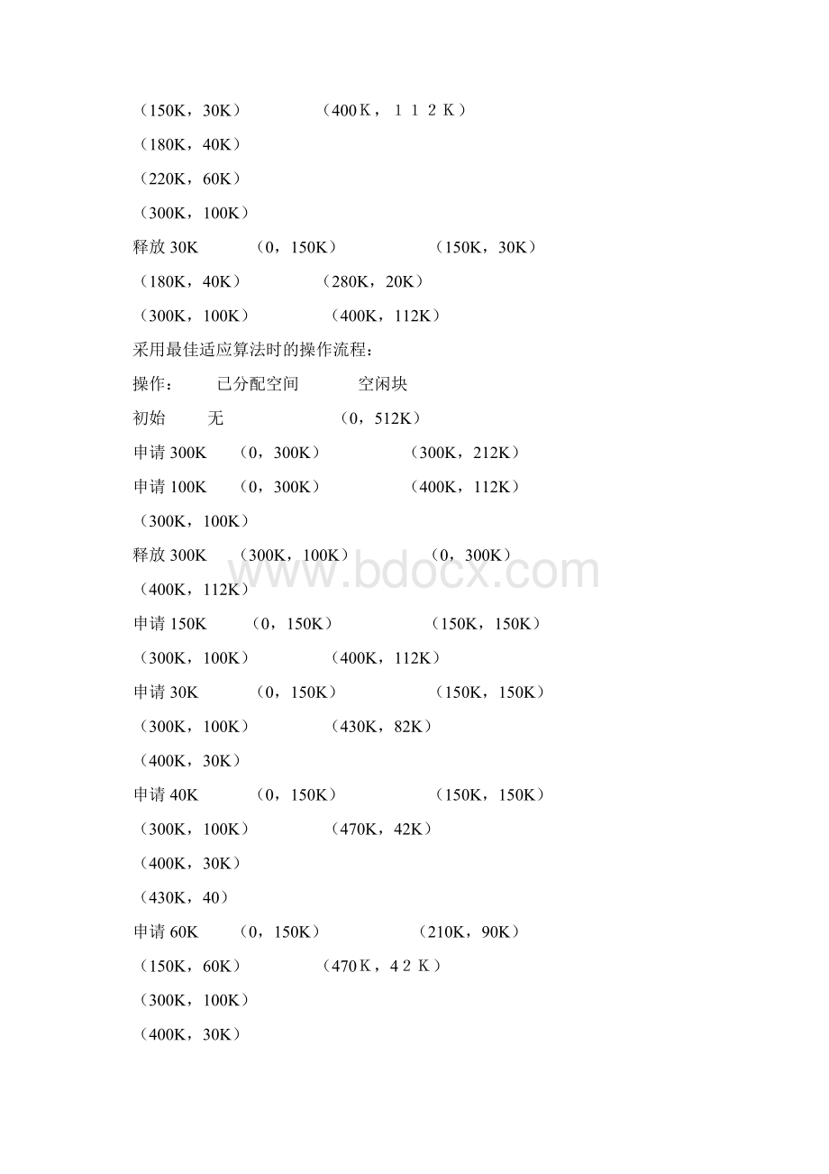 操作系统存储管理综合试题Word文档下载推荐.docx_第3页