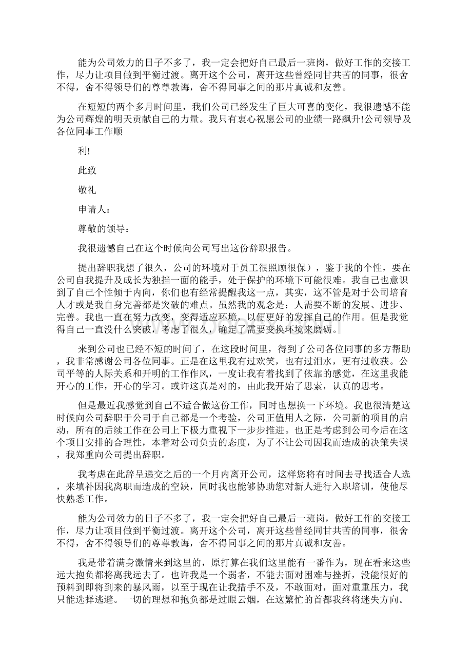 离职报告格式.docx_第2页