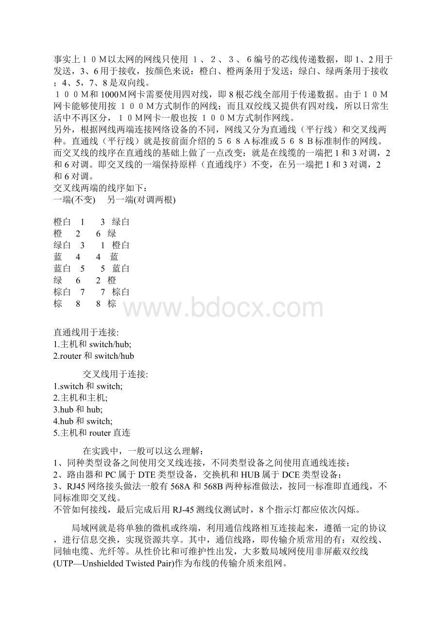 双绞线线序分类共19页文档Word文档下载推荐.docx_第3页