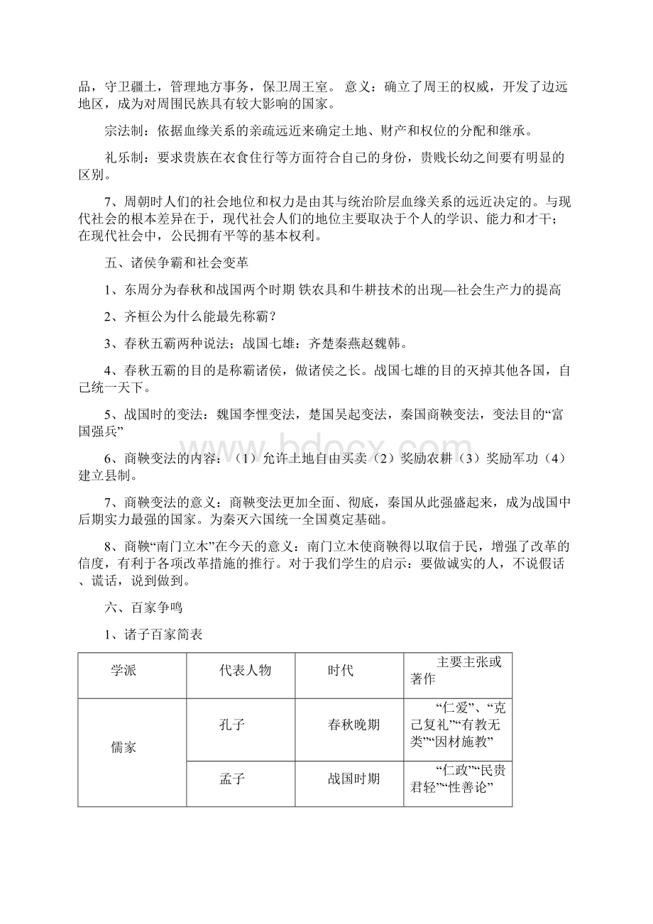 上册历史与社会复习提纲.docx_第3页