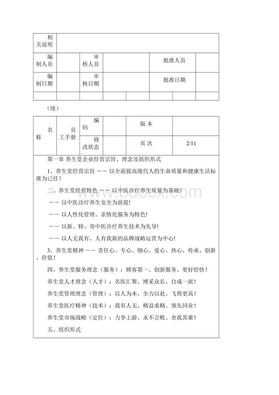 医药健身养生堂员工手册文档格式.docx_第2页