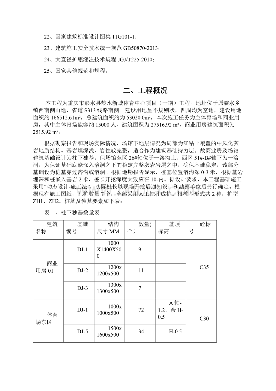 独立基础及桩基专项施工方案修改后Word格式文档下载.docx_第2页