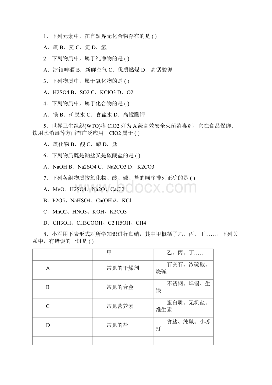 学习探究诊断化学物质及其变化.docx_第2页