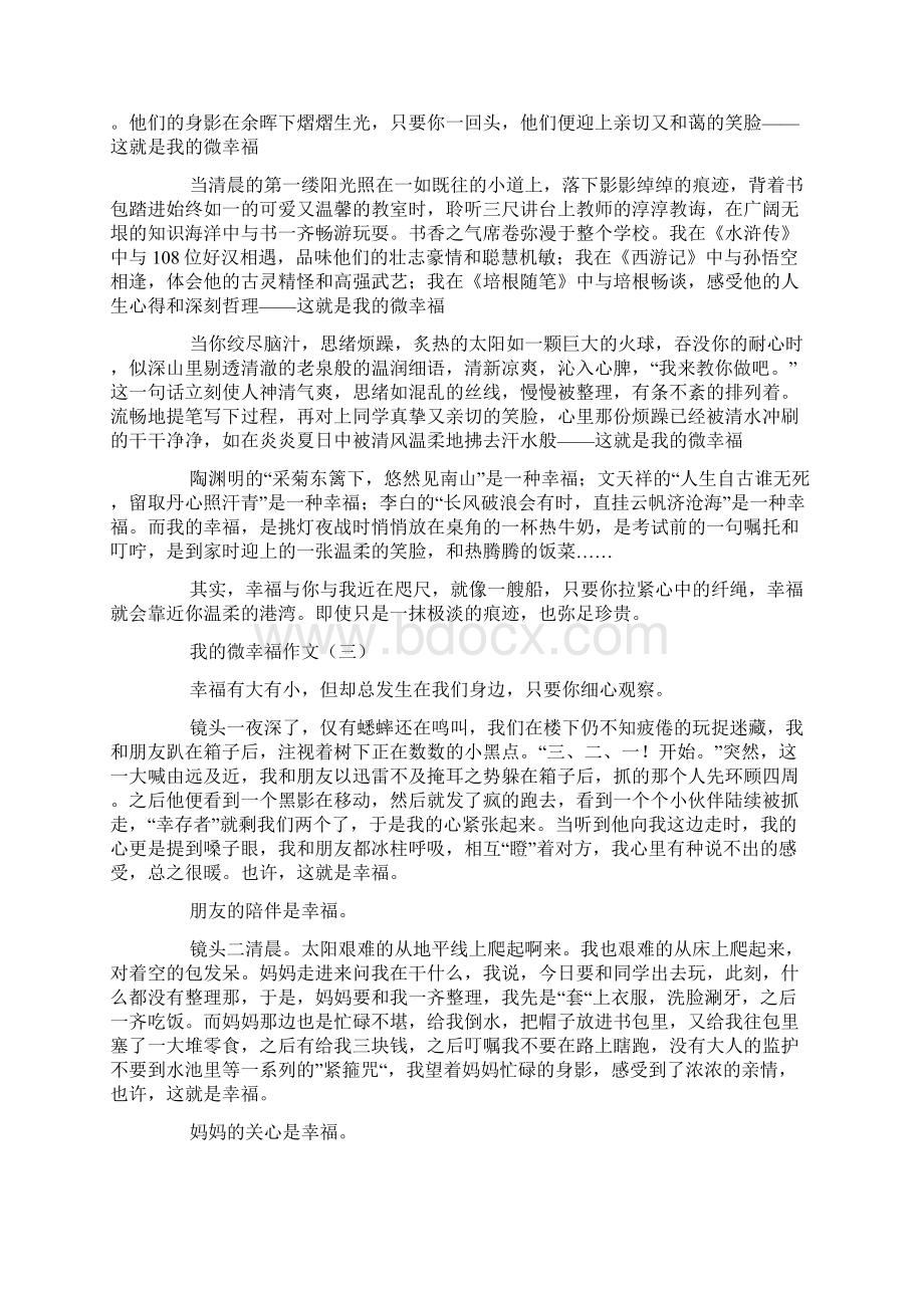 我的幸福中考满分作文10篇Word下载.docx_第2页