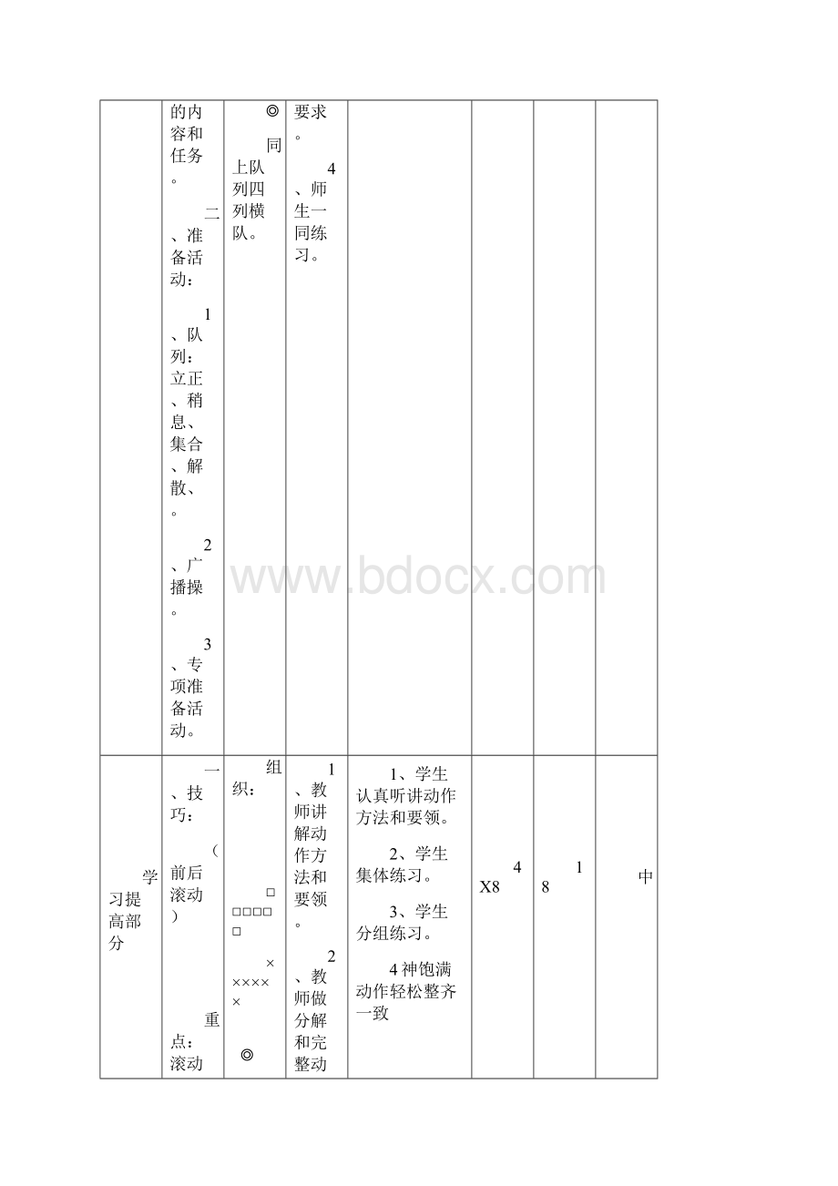 小学二年级体育课教案上文档格式.docx_第2页