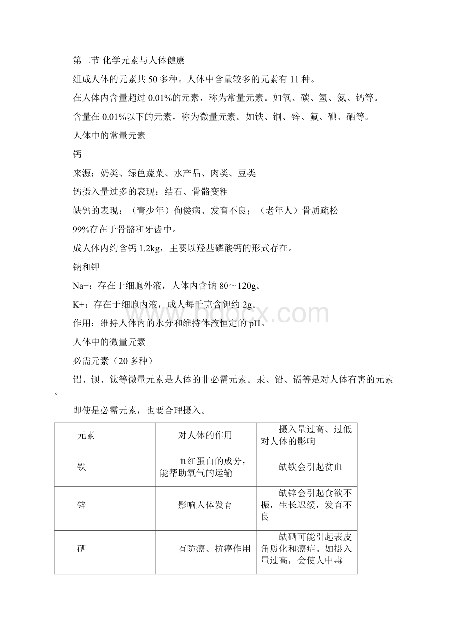 中考九年级化学第十二章知识点总结.docx_第3页