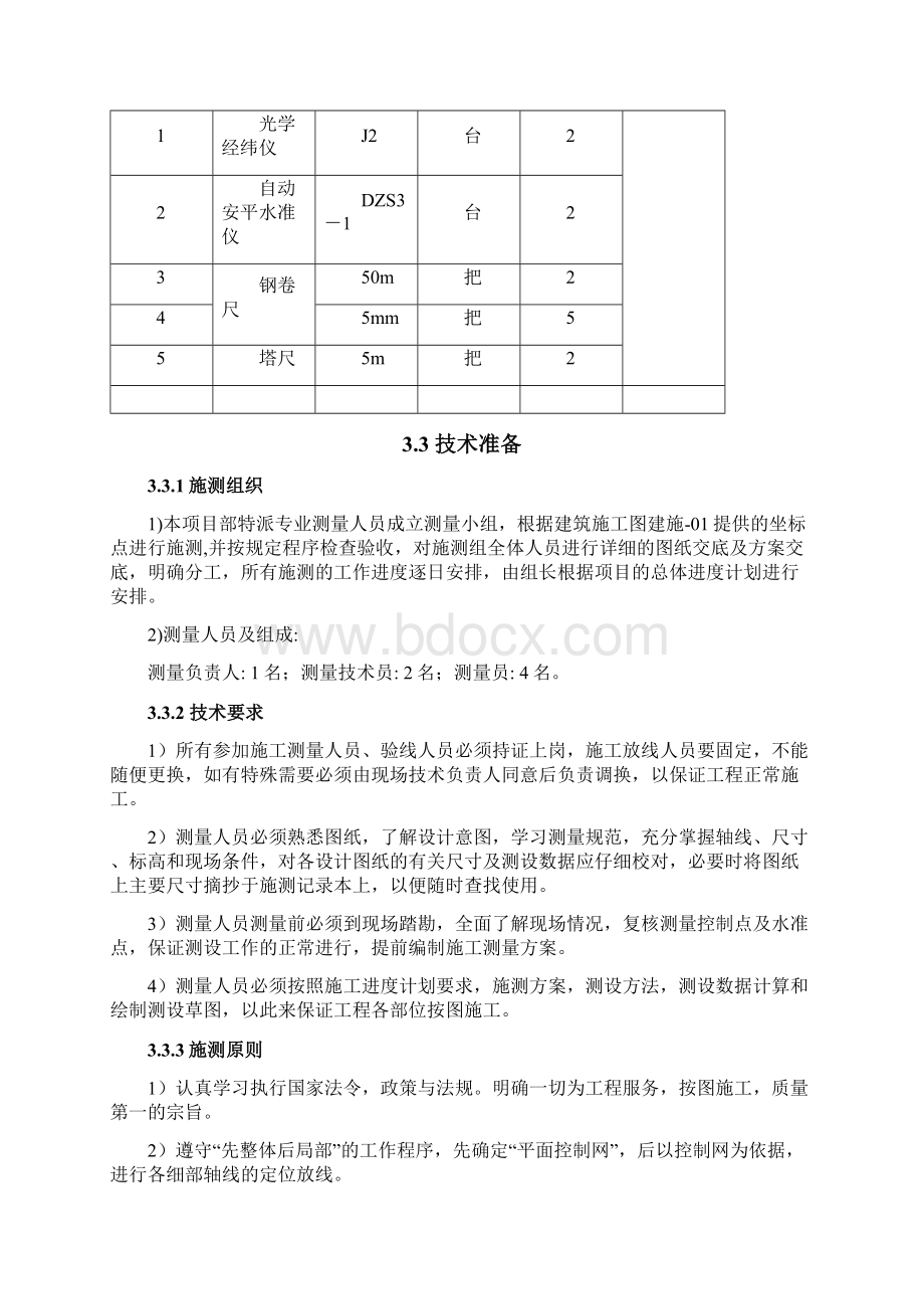 测量放线及工程定位专项施工方案要点.docx_第2页