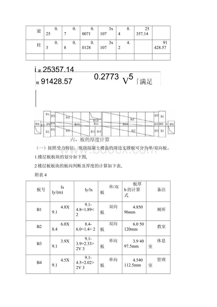 毕业设计梁板柱尺寸值计算.docx_第3页