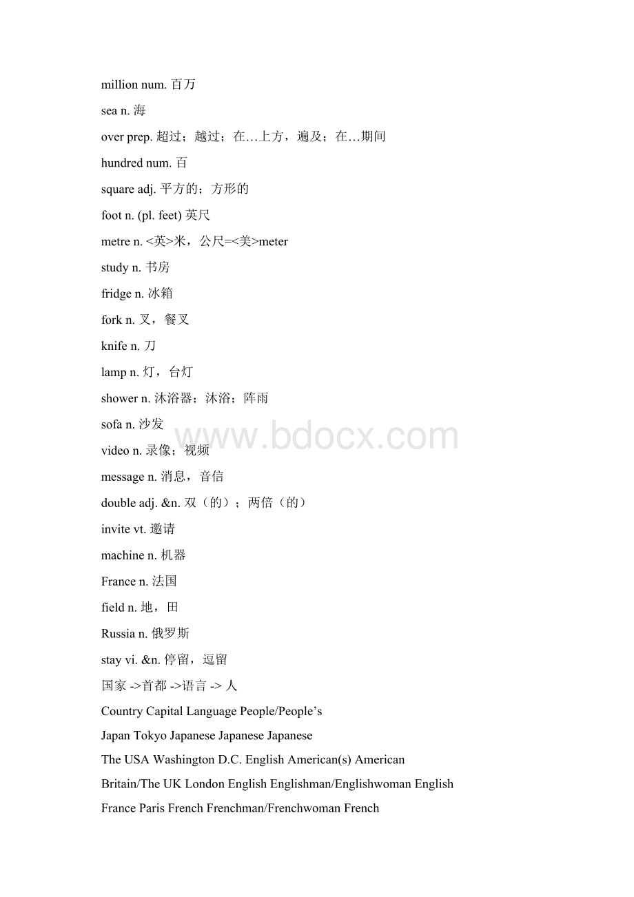 新译林英语7B全册单元知识点归纳Word文档下载推荐.docx_第2页