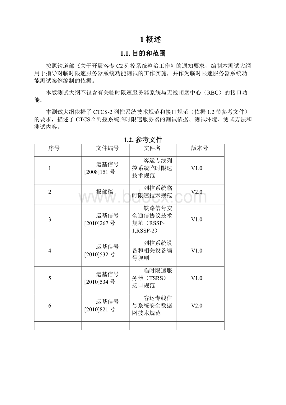 TSRS系统测试大纲.docx_第2页