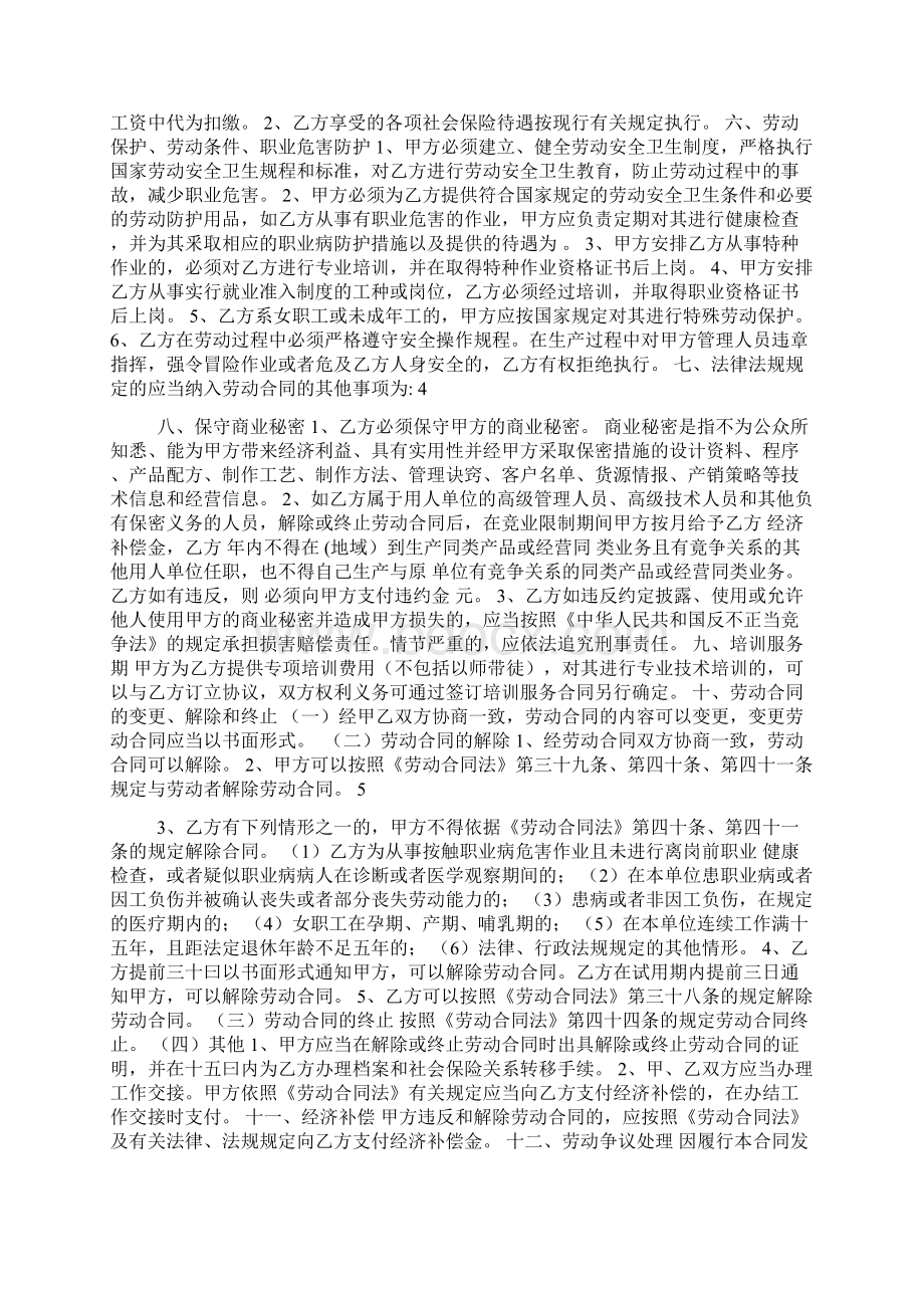 劳动年检合同Word格式.docx_第2页